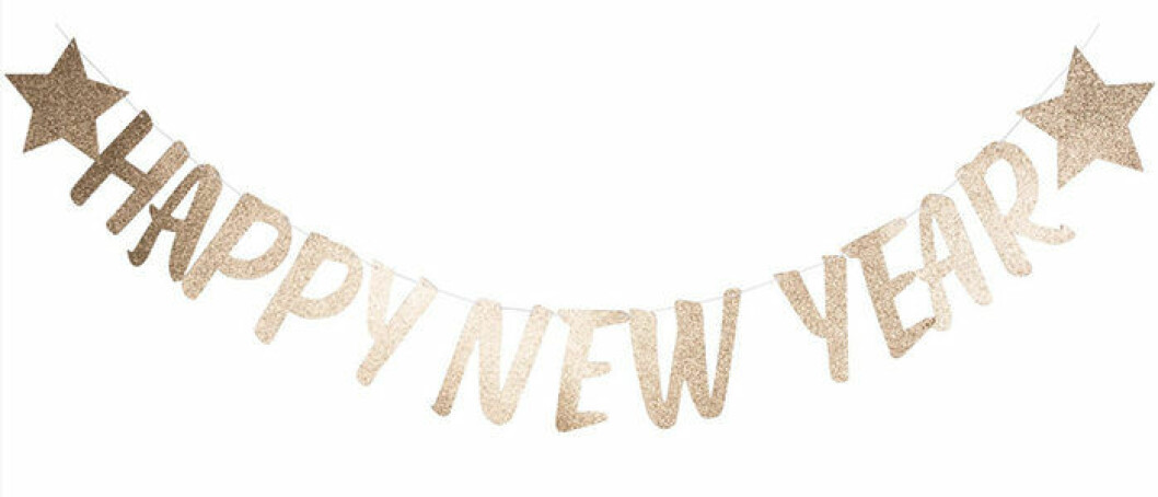 Happy New Year-girlang från Lagerhaus