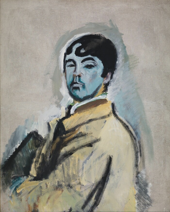 <em>Självporträtt</em>, Harald Giersing, 1926. Självporträtt av harald Giersing, 1926.
