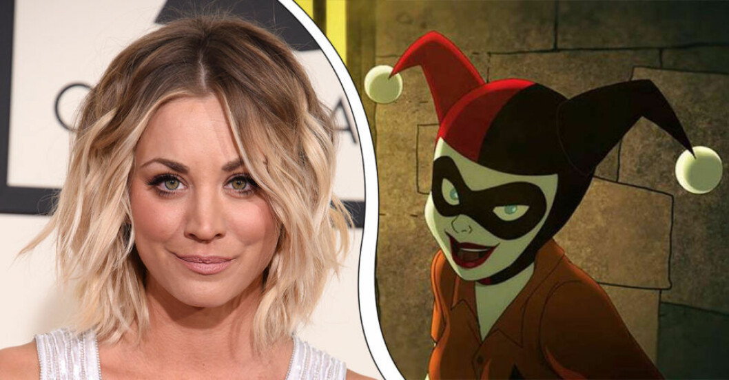 Big Bang Theory-stjärnan Kaley Cuoco ska göra rösten till den kvinnliga superskurken Harley Quinn 2019. Foto: TT Big Bang Theory-stjänran Kaley Cuoco ska göra rösten till den kvinnliga superskurken Harley Quinn 2019.