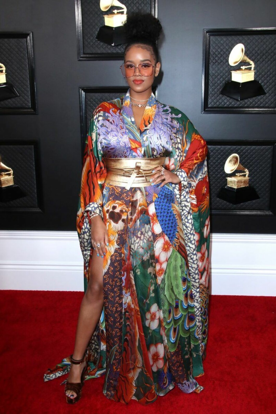 H.E.R. på Grammy Awards 2020 röda mattan