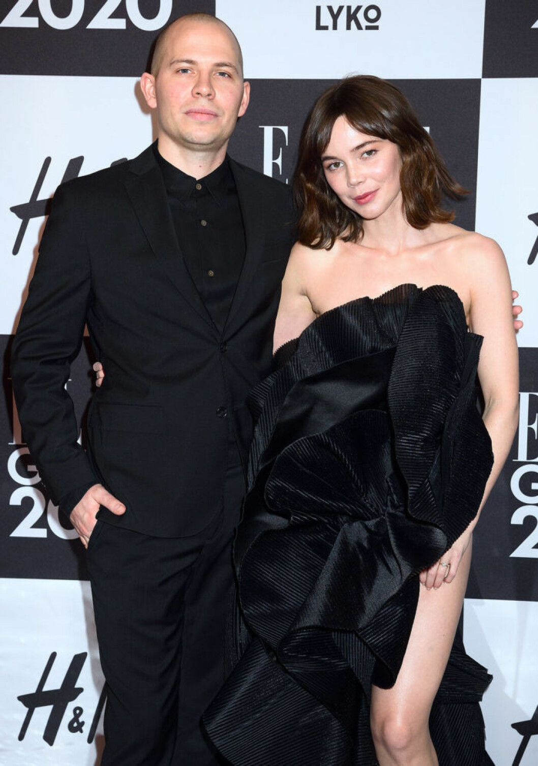 Hedda tillsammans med pojkvännen Alexis Almström. Hedda och pojkvännen Alexis på röda mattan