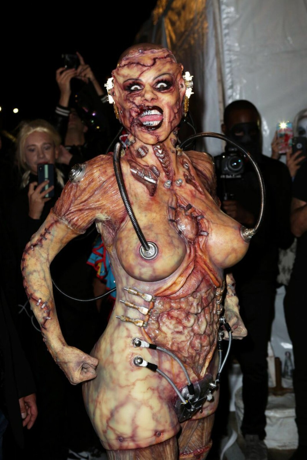 Heidi Klum. Heidi Klum på sin egen halloweenfest 2019