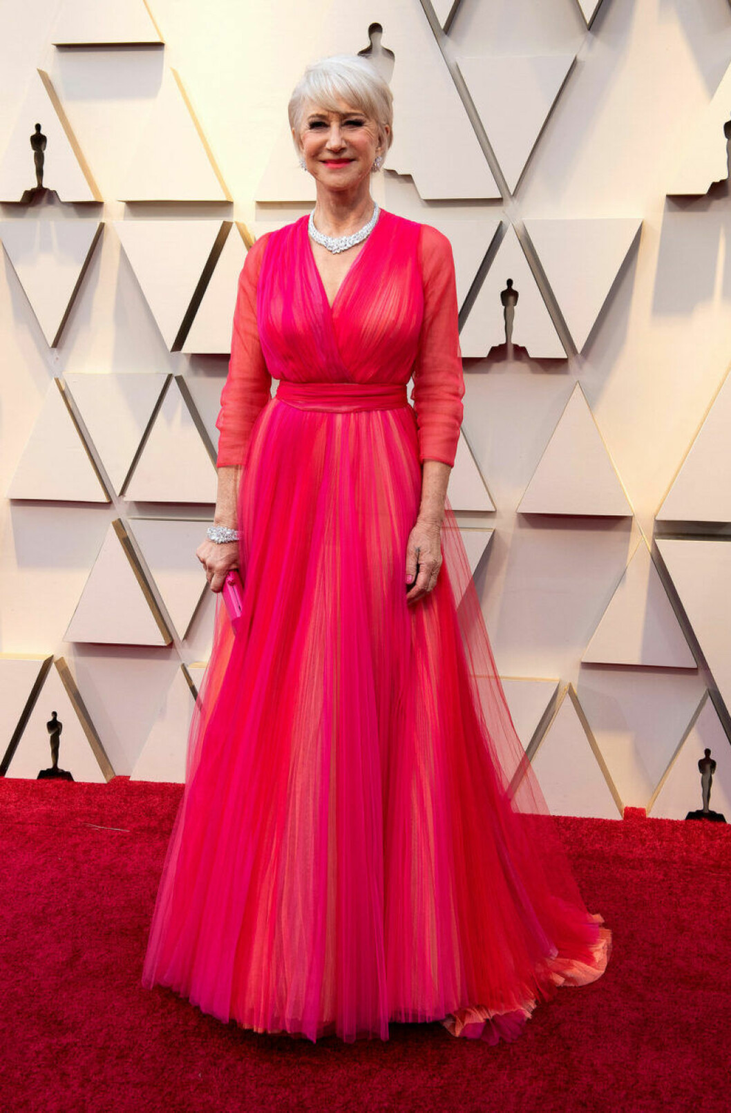 Helen Mirren. Helen Mirren på Oscarsgalan 2019