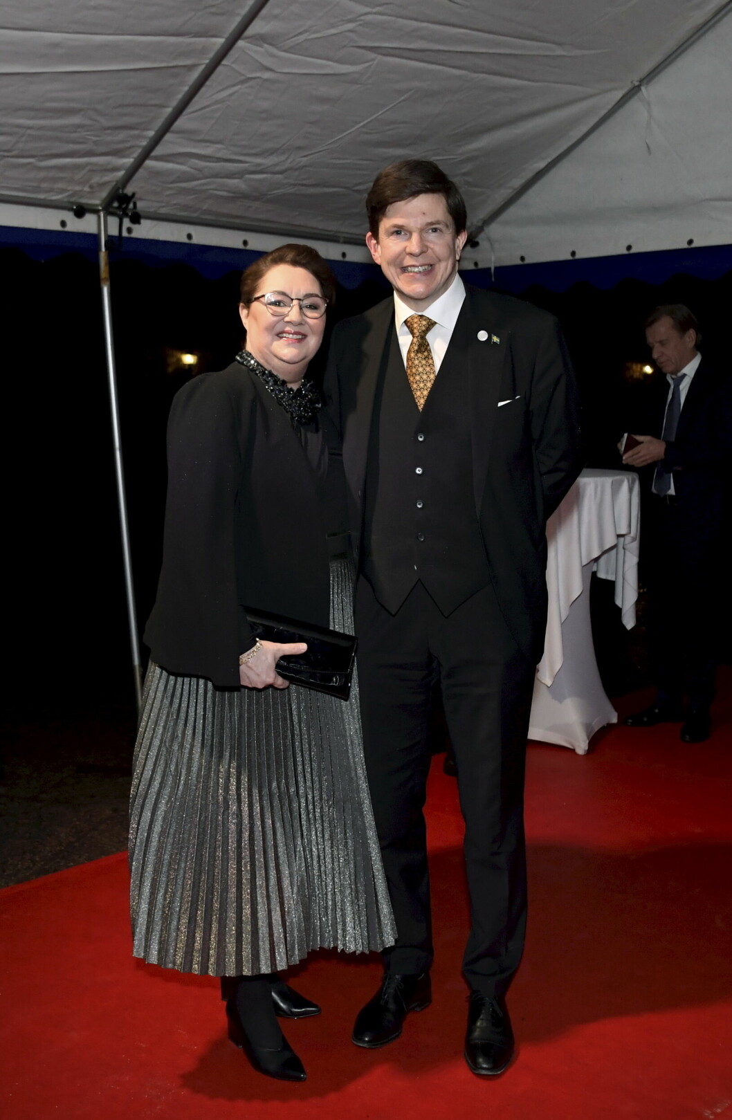 Makarna Andreas och Helena Norlén. talman andreas norlen med hustru