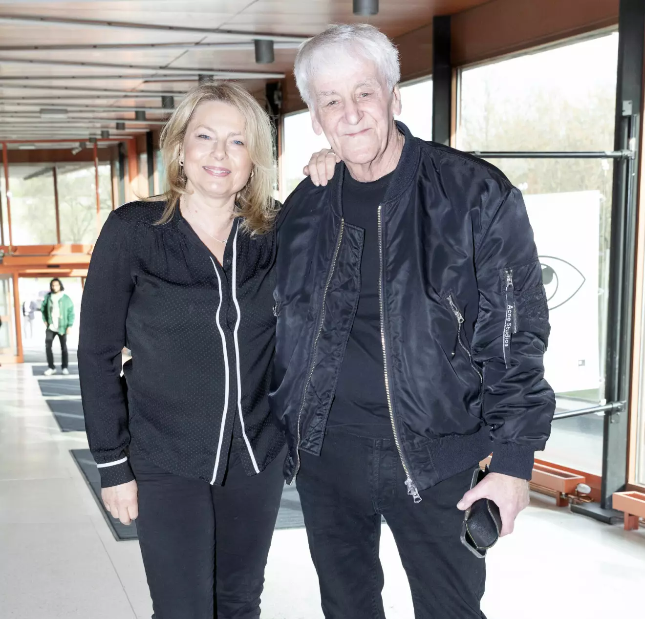 Helena Bergström tillsammans med maken Colin Nutley. 
