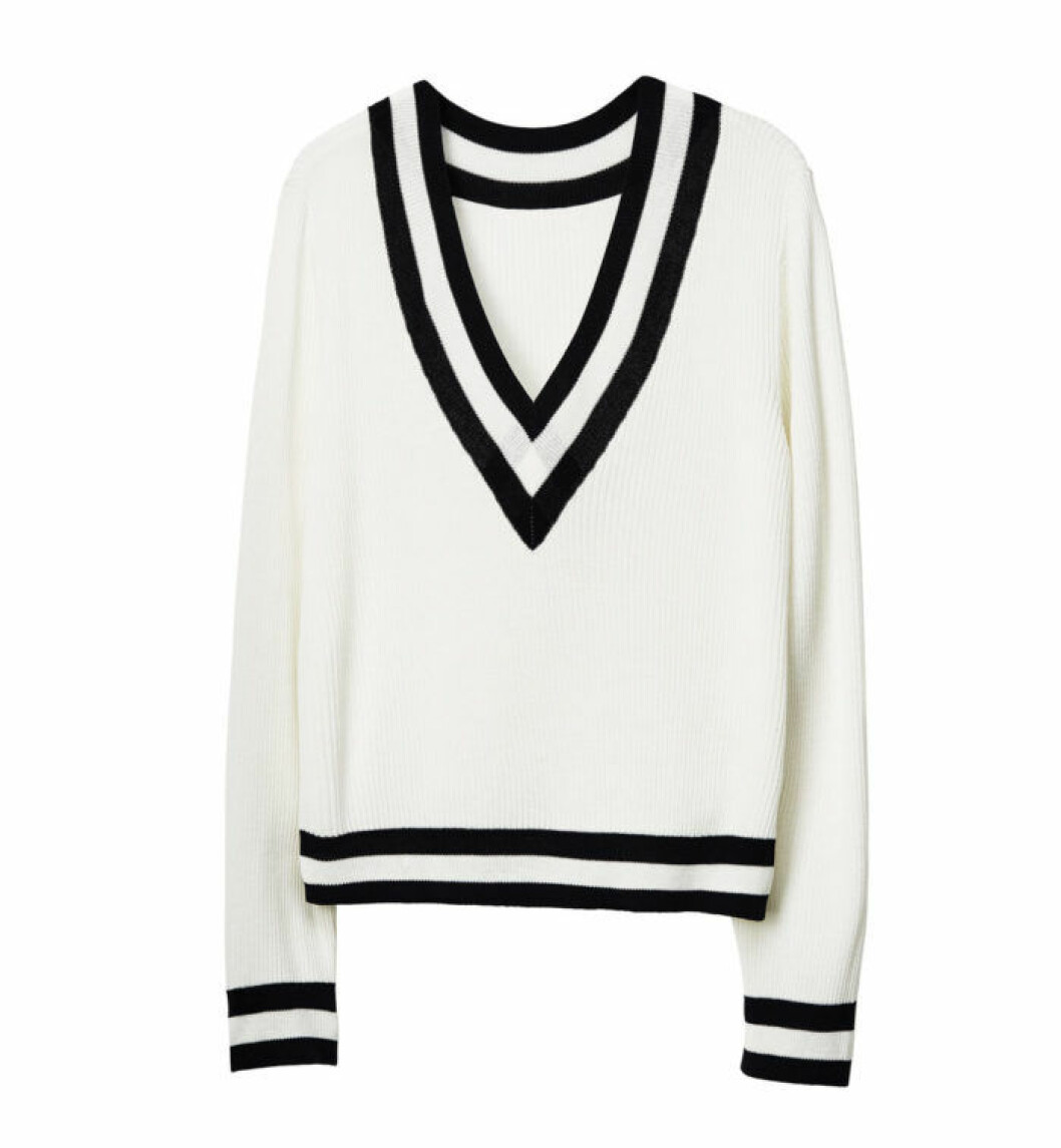 Stickad tröja, 299 kr, <a href="http://www.hm.com/se/" target="_blank">H&M</a>. Stickad tröja, 299 kr, H&M.
