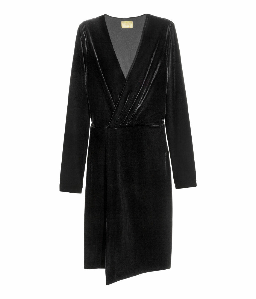 omlott-klänning-sammet-h&m