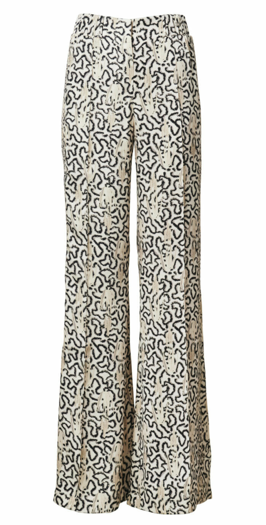 H&M Conscious Exclusive 2019 mönstrade ljusa byxor