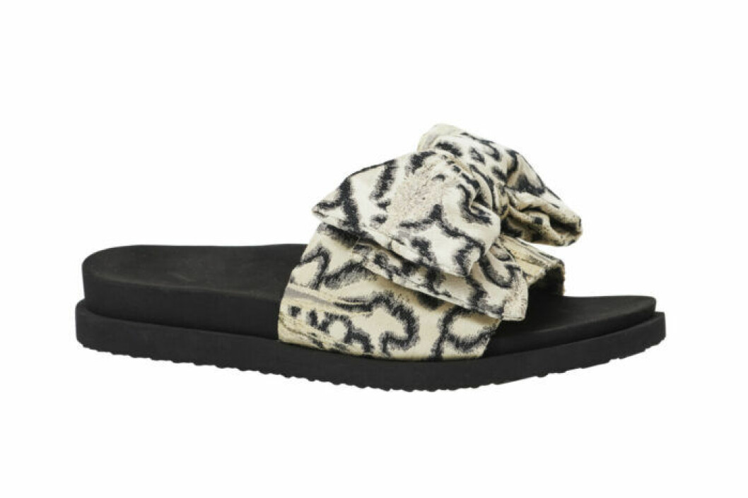 H&M Conscious Exclusive 2019 tofflor med rosett