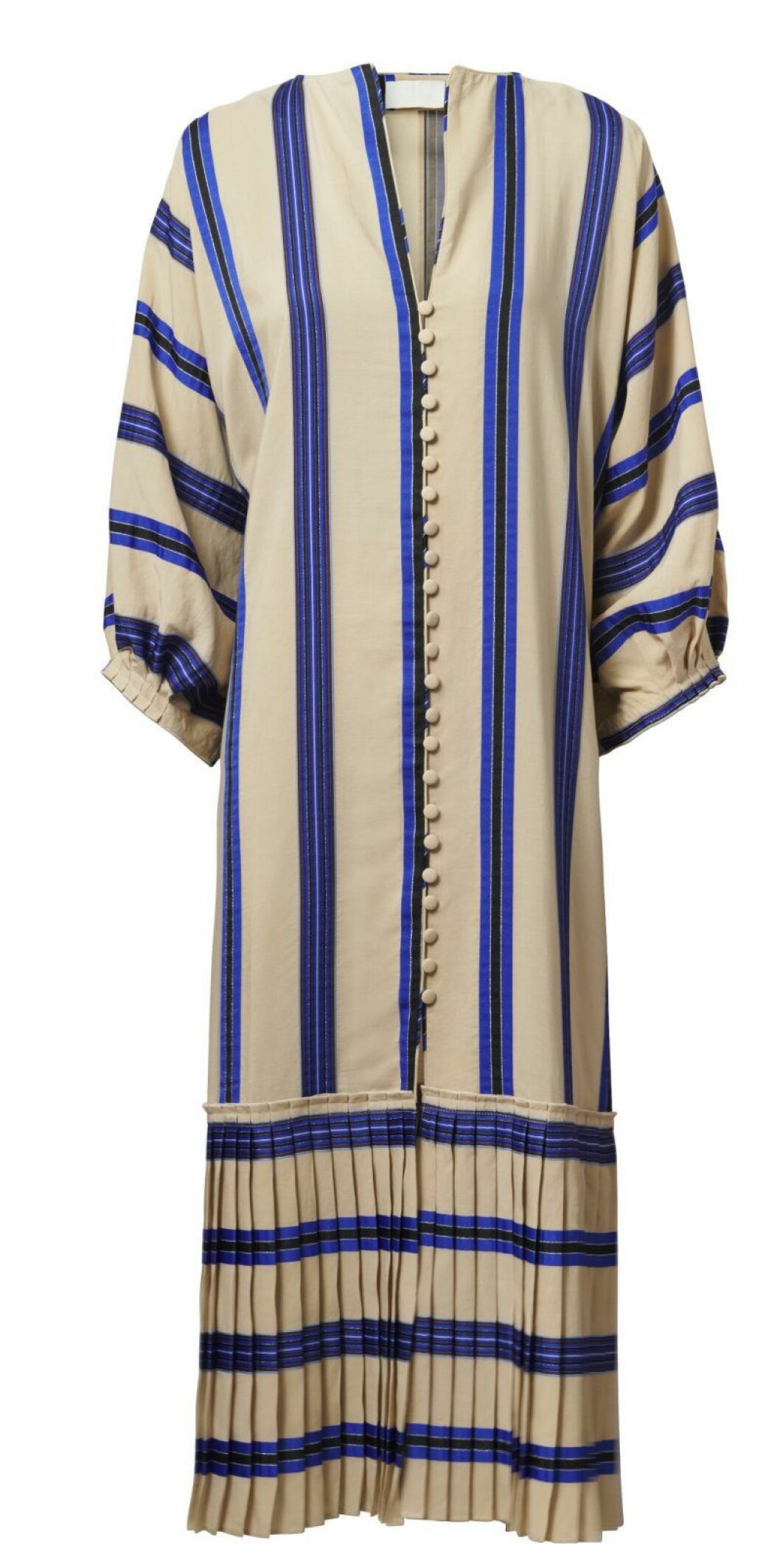 H&M Conscious Exclusive SS20 randig klänning