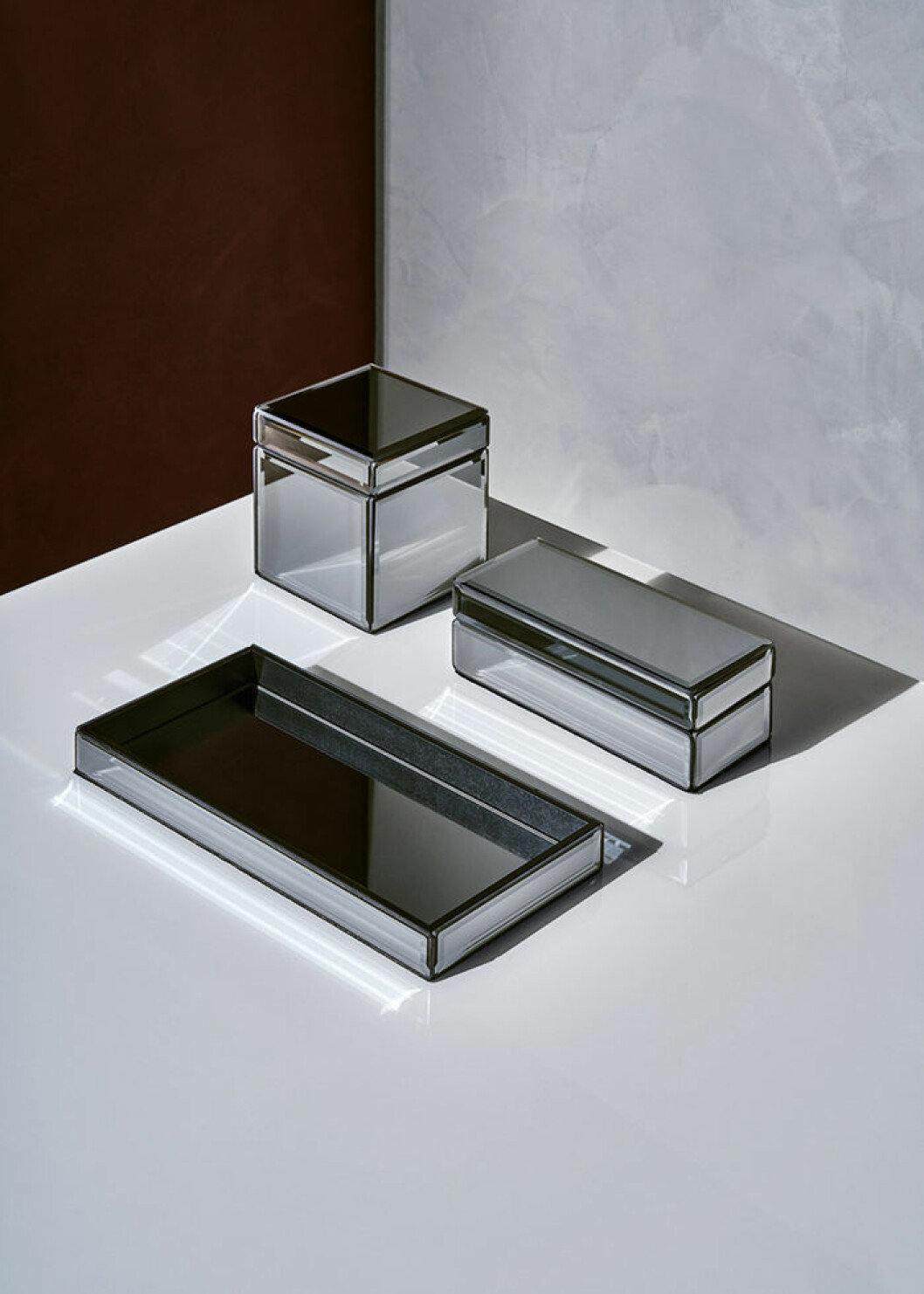 Askar i spegelglas från H&M Homes höstkollektion