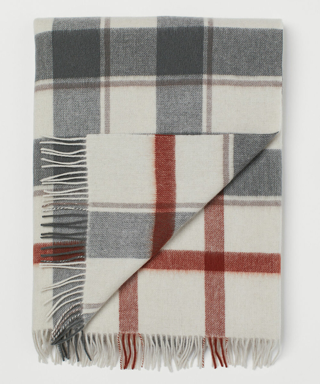 Rutig pläd från H&M Home