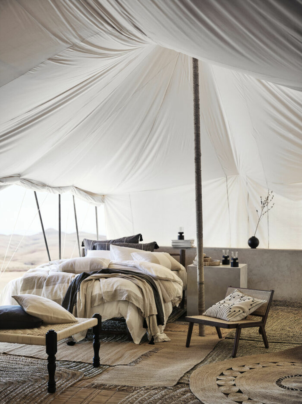 Sommarens sovrum hos H&M home