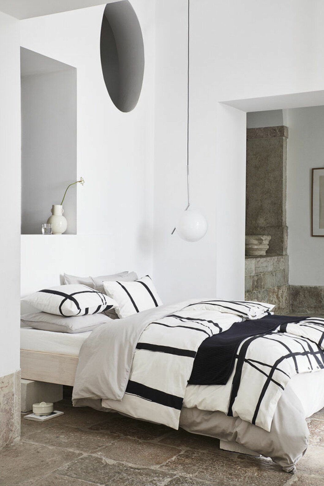 Grafiska lakan hos H&M Home