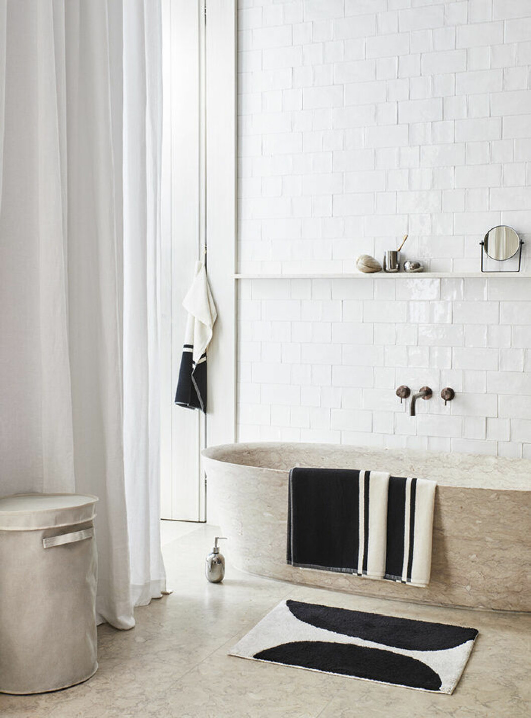 Vårnyheter till badrummet från H&M Home