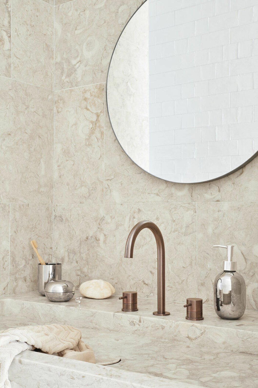 Vårnyheter i glas till badrummet hos H&M Home 2019