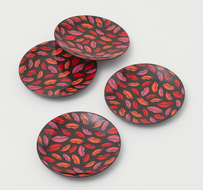 H&M home x Diane von Furstenberg porslinsfat