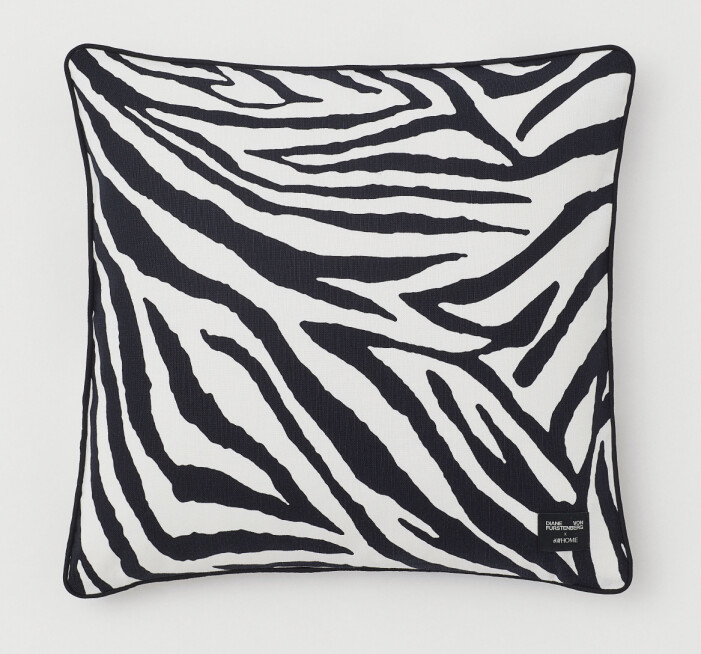 H&M home x Diane von Furstenberg kudde