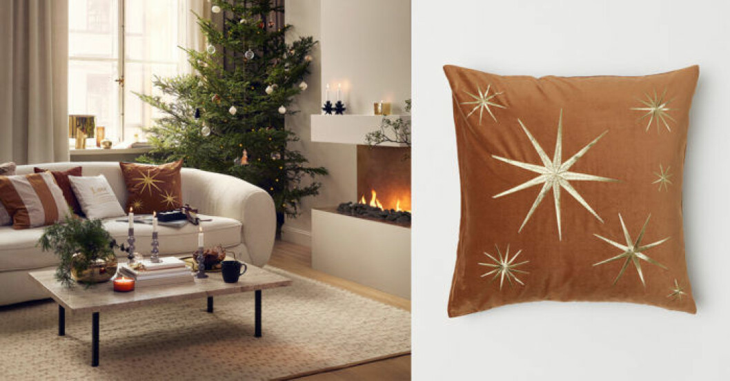 Kudde i guld, H&M