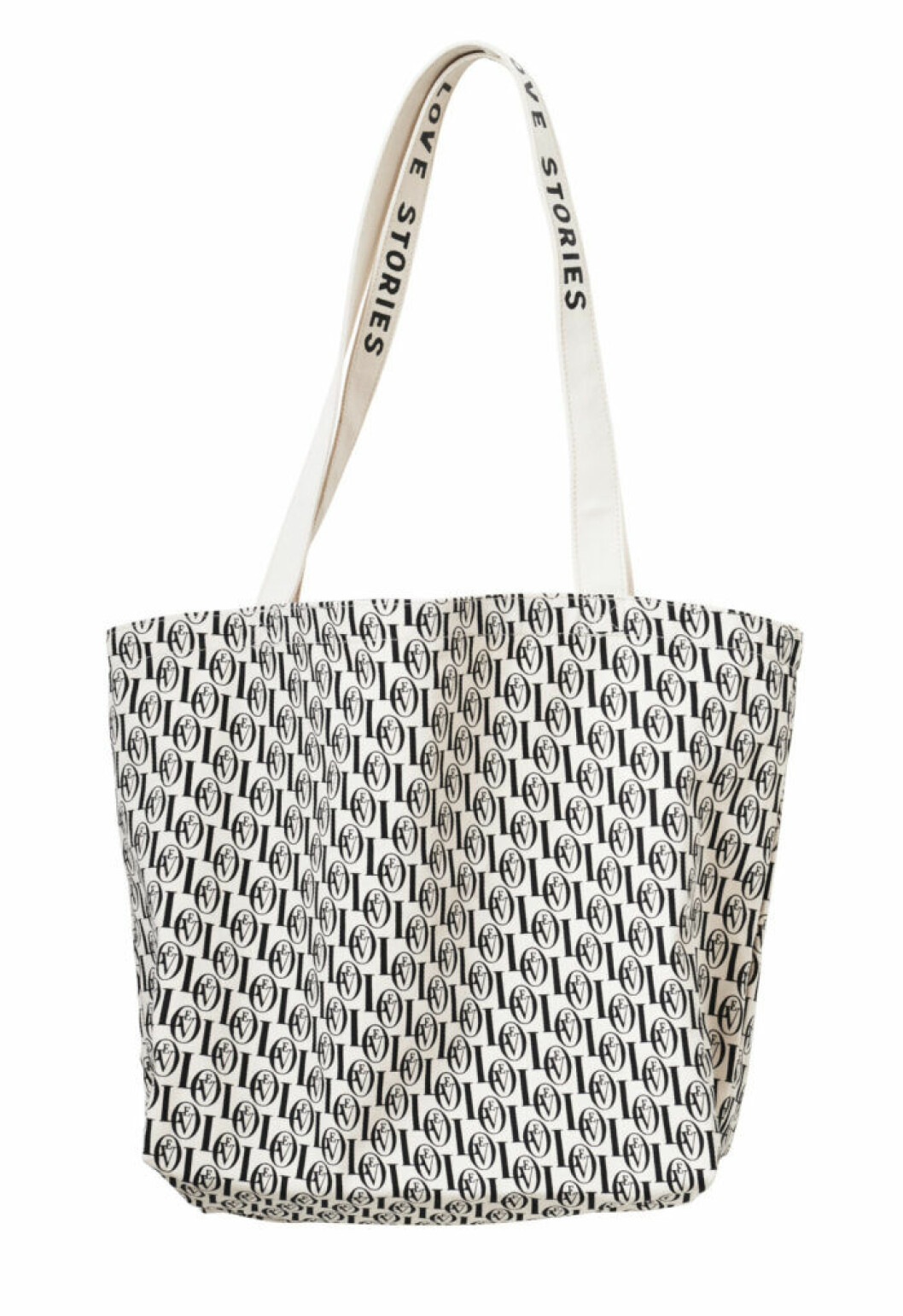 H&M släpper badkollektion med Love Stories – strandväska med monogram