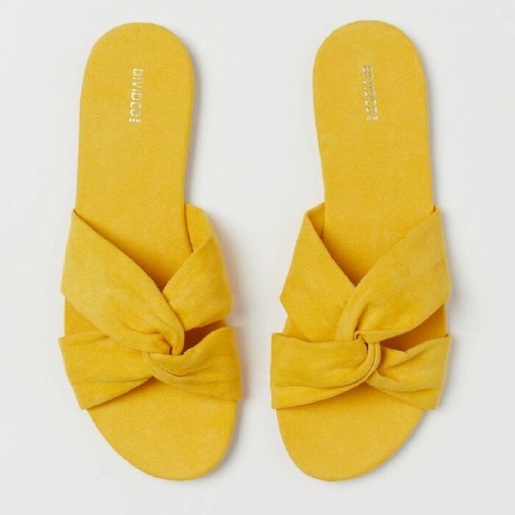 Gula sandaler från H&M
