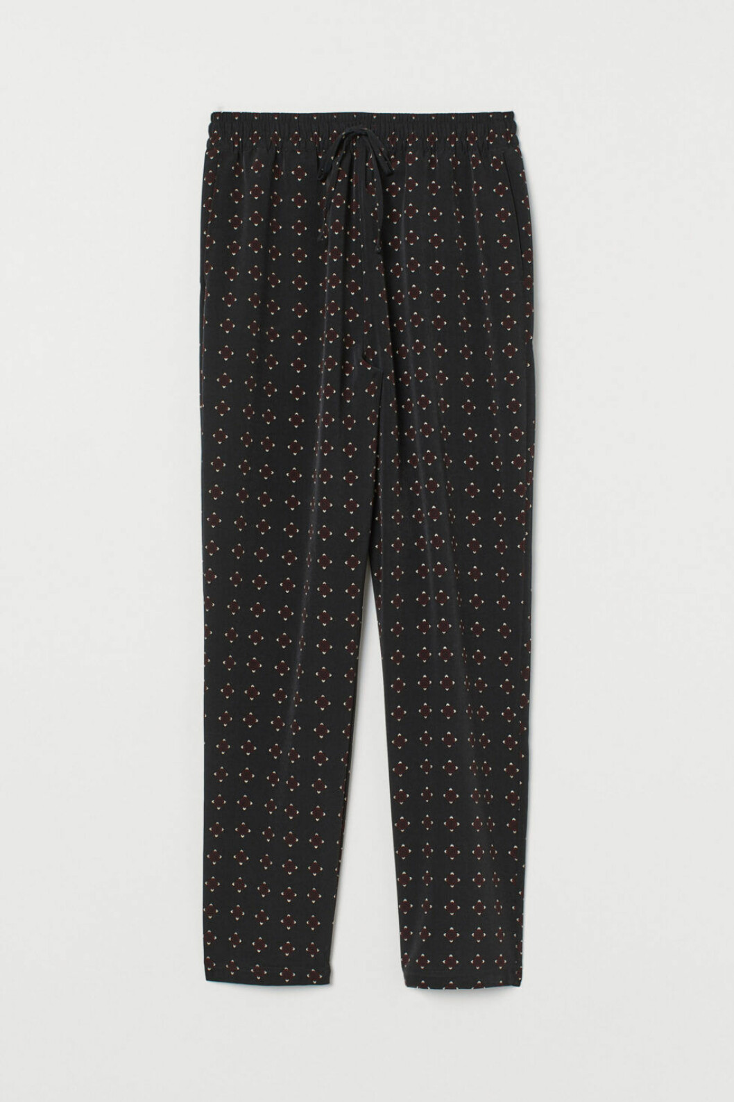fladdriga mönstrade byxor h&M