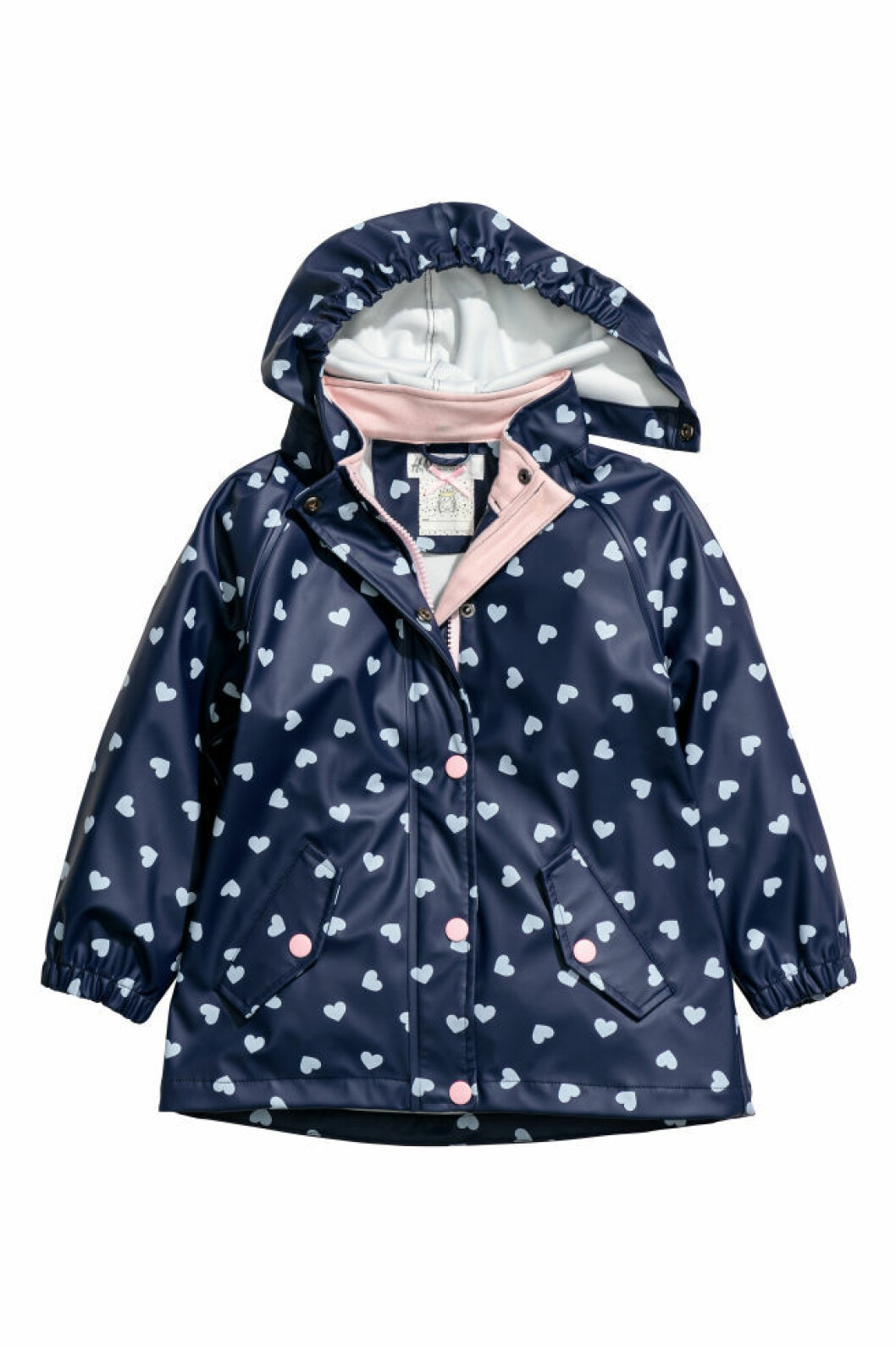 Marinblå regnjacka barn från H&M