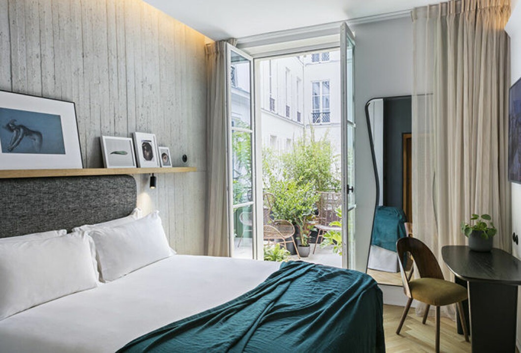 Hotellrum på Hotel National des arts et métiers