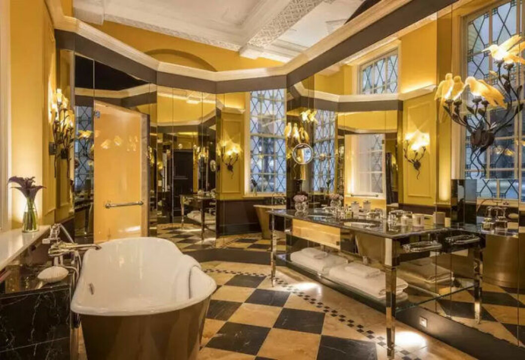 Badrum på hotellet L'oscar i London