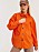 orange skjortjacka för dam från only