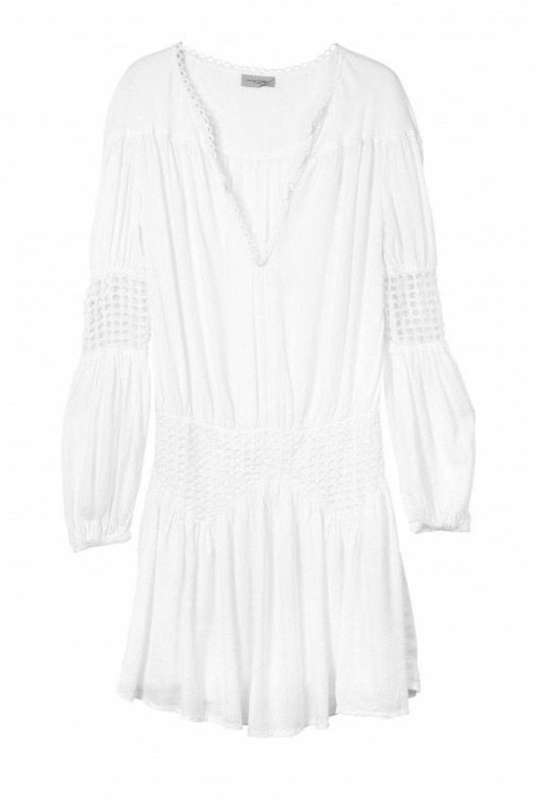 <a href="http://www.hunkydory.com/sv/shop-by-category/dresses?expand=/sv/shop-by-category/dresses/fresno-dress" target="_blank">Bohemisk</a>, 2 599 kr, Hunkydory. vit-bohemisk-klanning-hunkydory