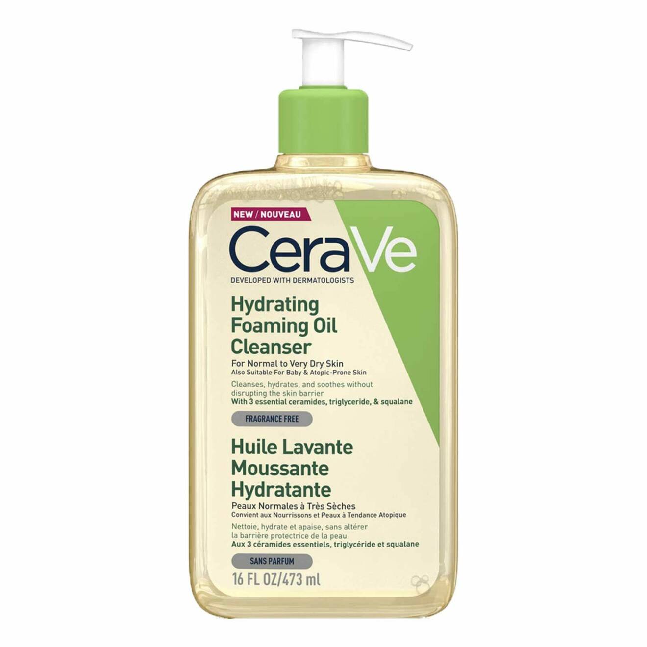 Hyd­rating Foaming Oil Cleanser från CeraVe.