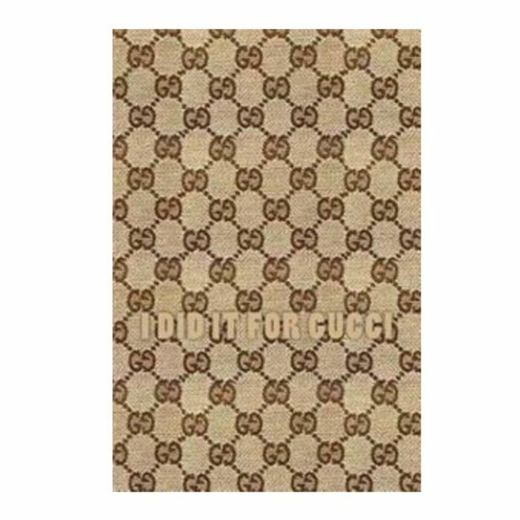 I dit it for Gucci coffee table bok