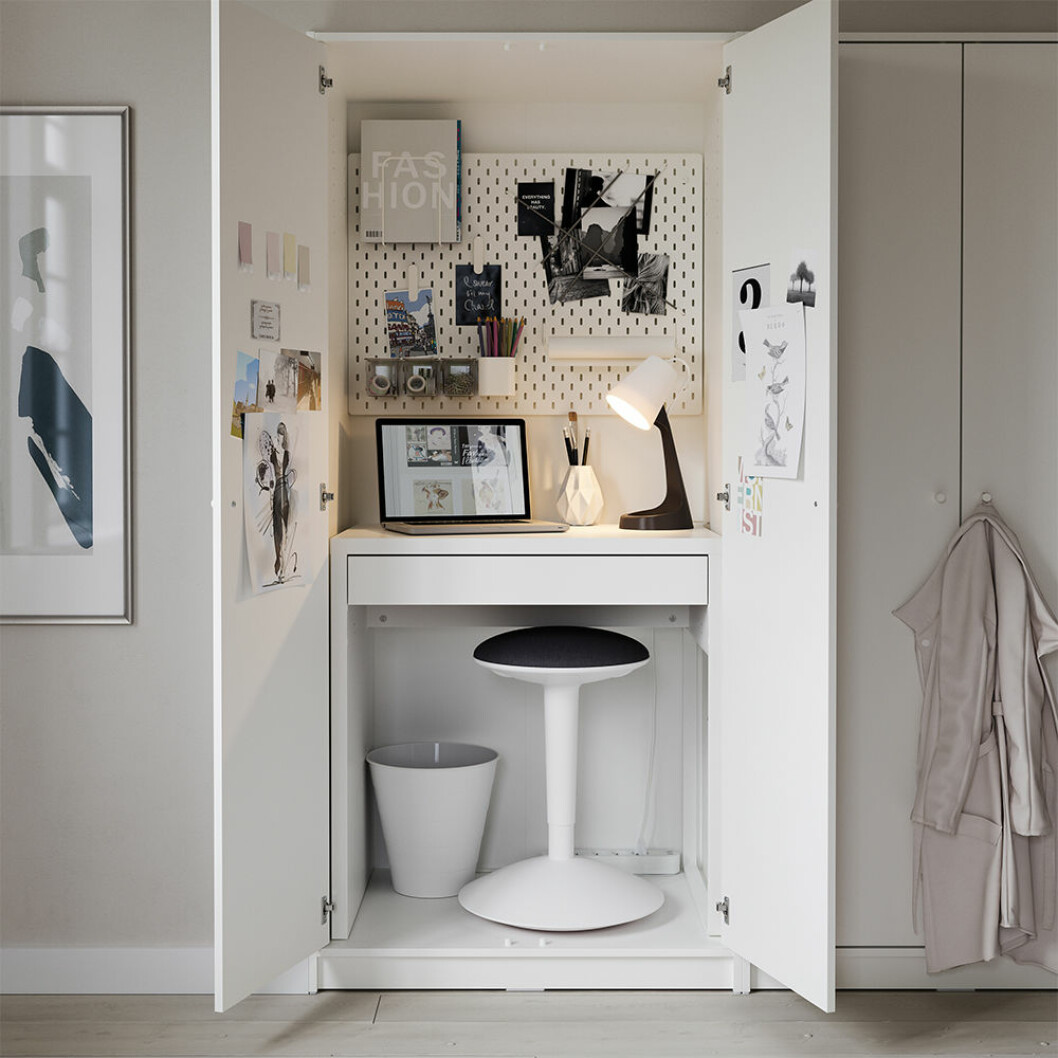 compact living hemmakontor från ikea
