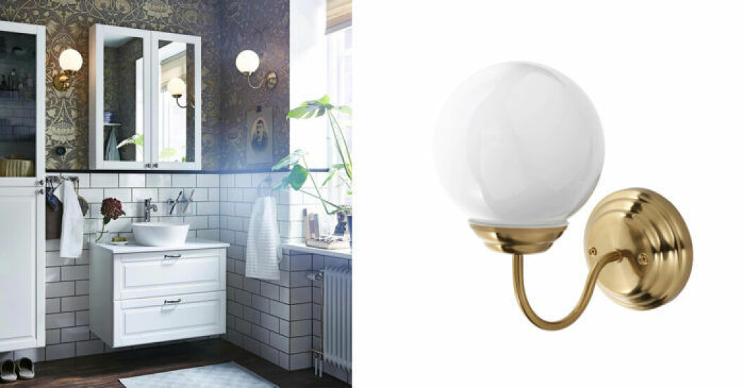 Lillholmen badrumslampa