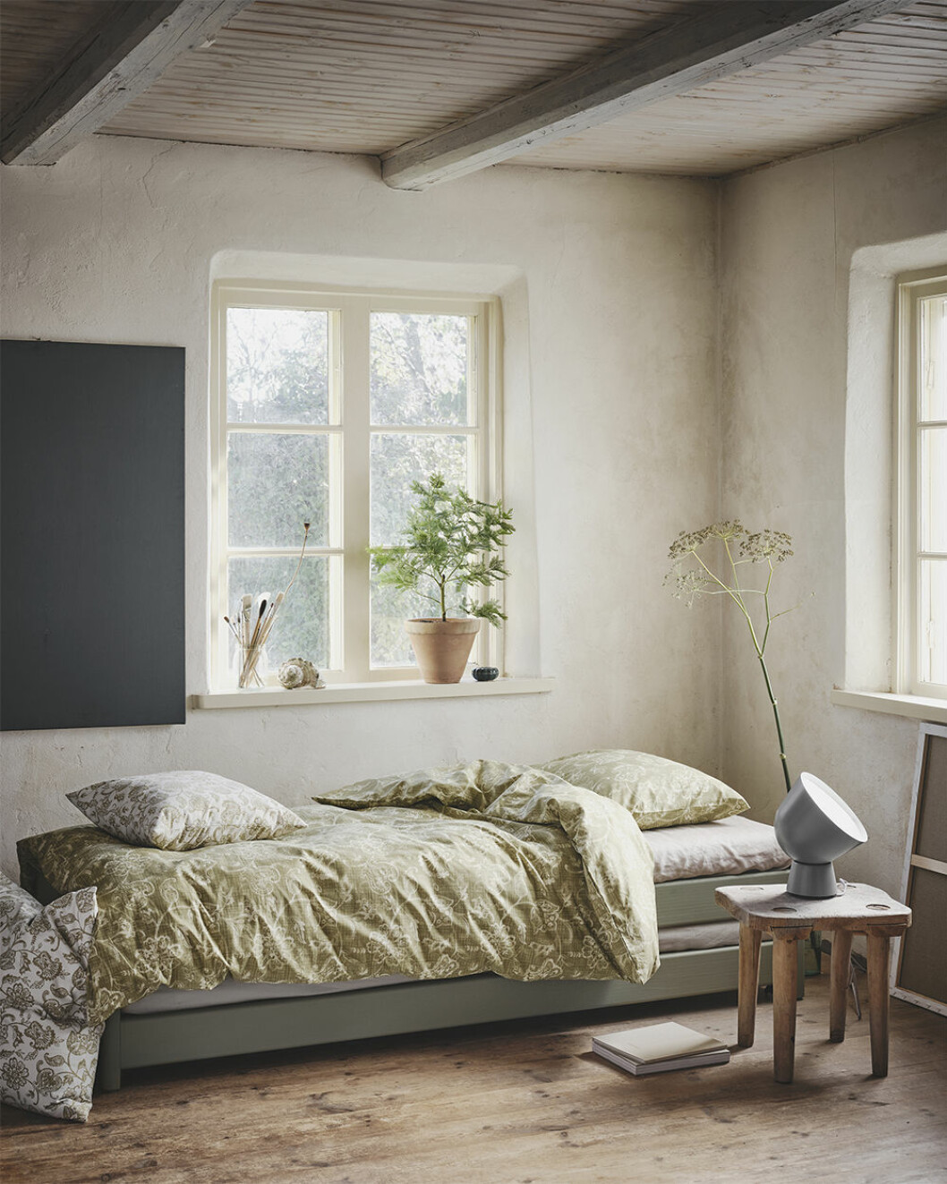 I vår bäddar Ikea med mönster, gärna med inspiration från naturen. Grönt påslakan från Ikea våren 2020
