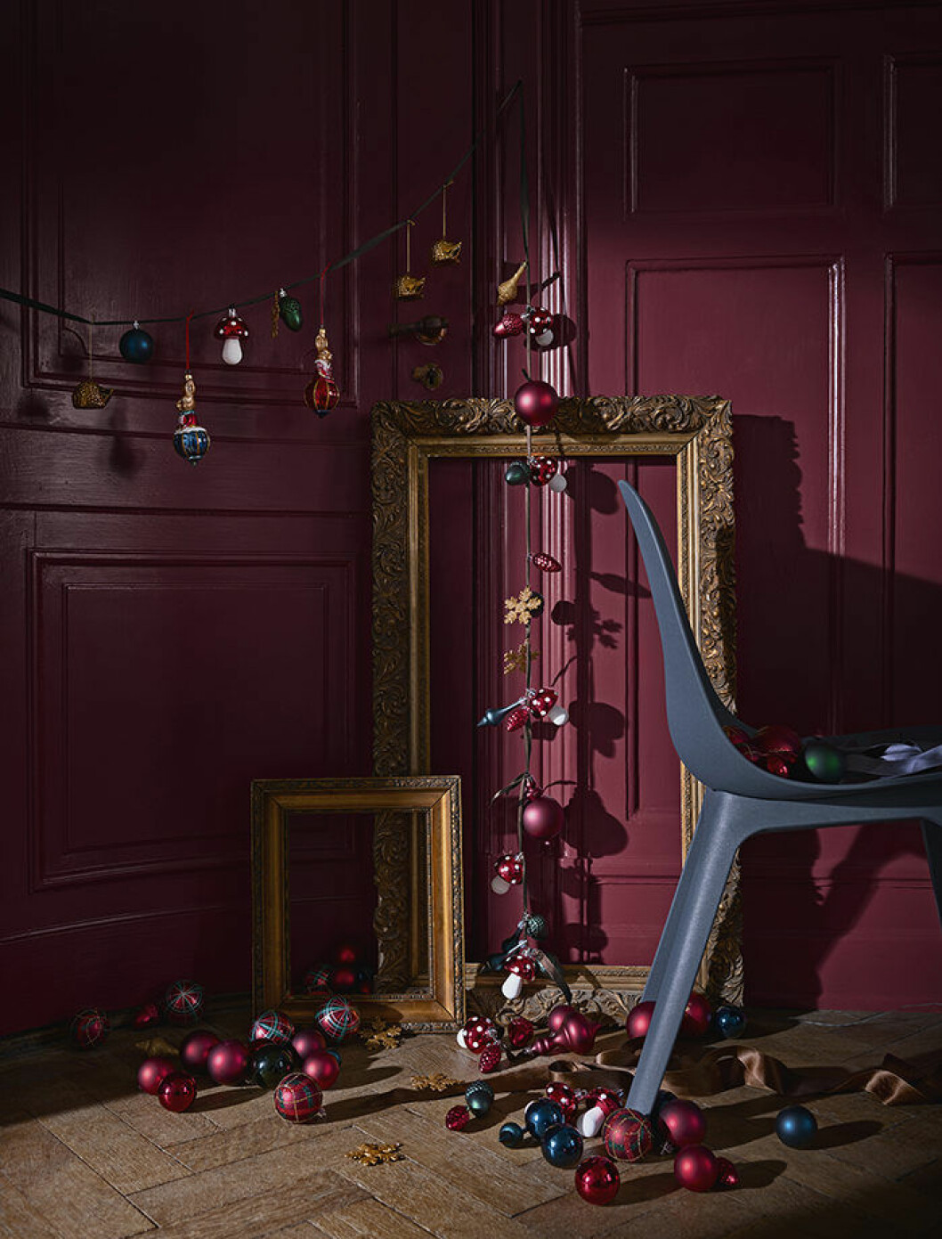 juldekorationer från ikeas vinterkollektion 2018