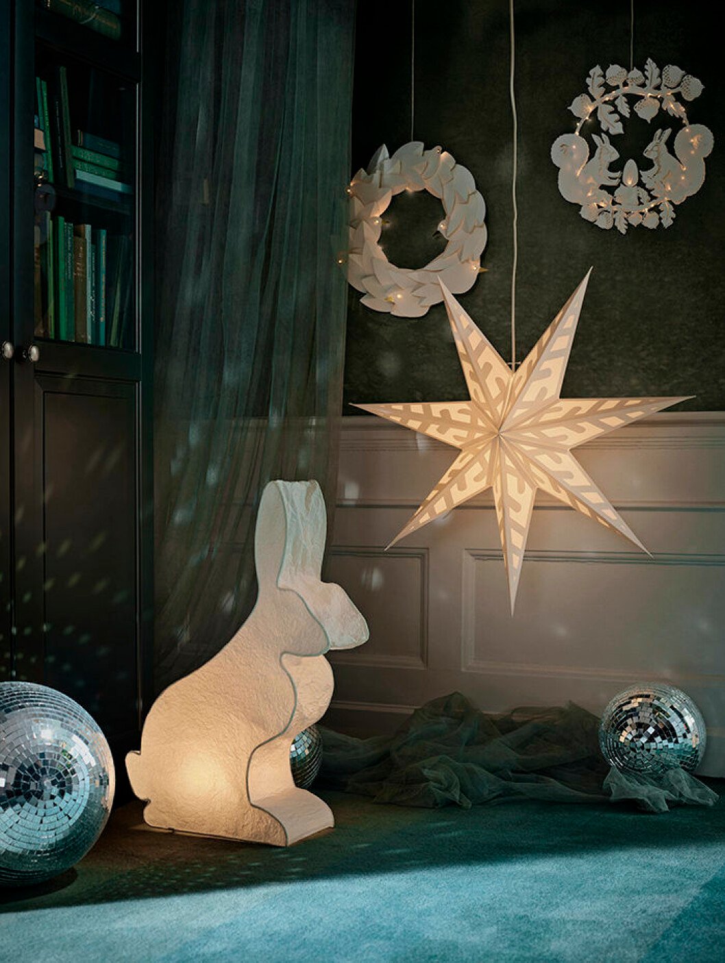 Foto: Ikea Julbelysning på Ikea