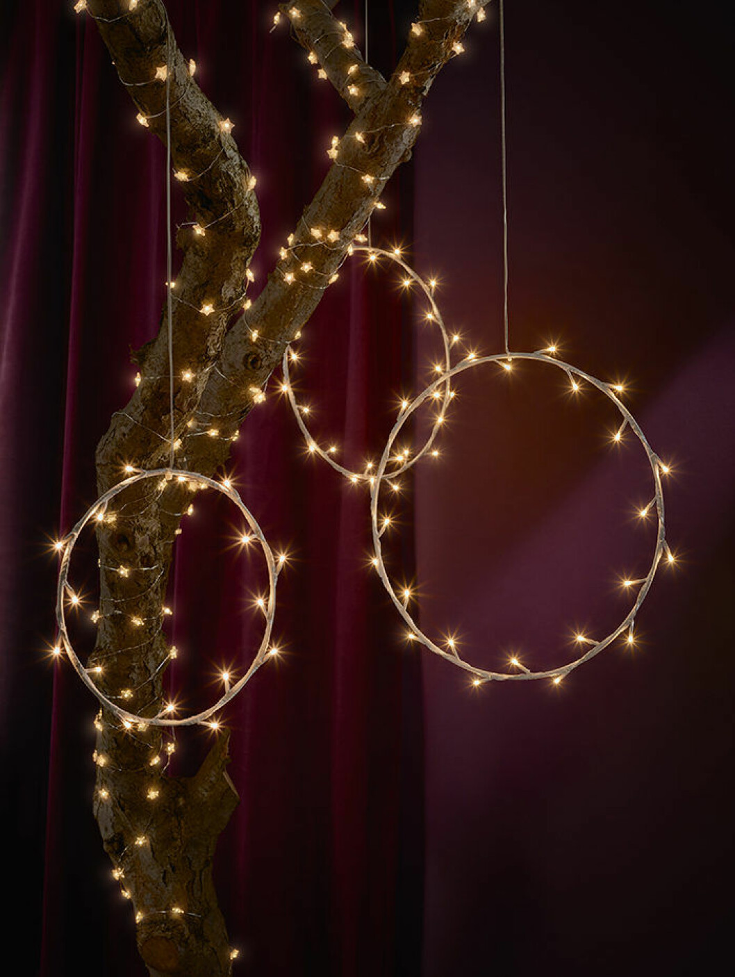 Ringformade LED-taklampor från Ikea