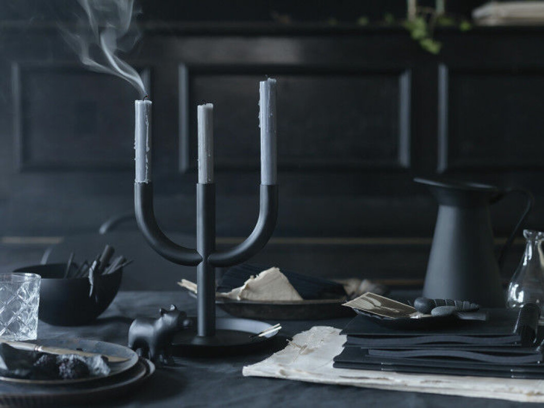 Foto: Ikea IKEA_ENIGHET_ljusstake_svart
