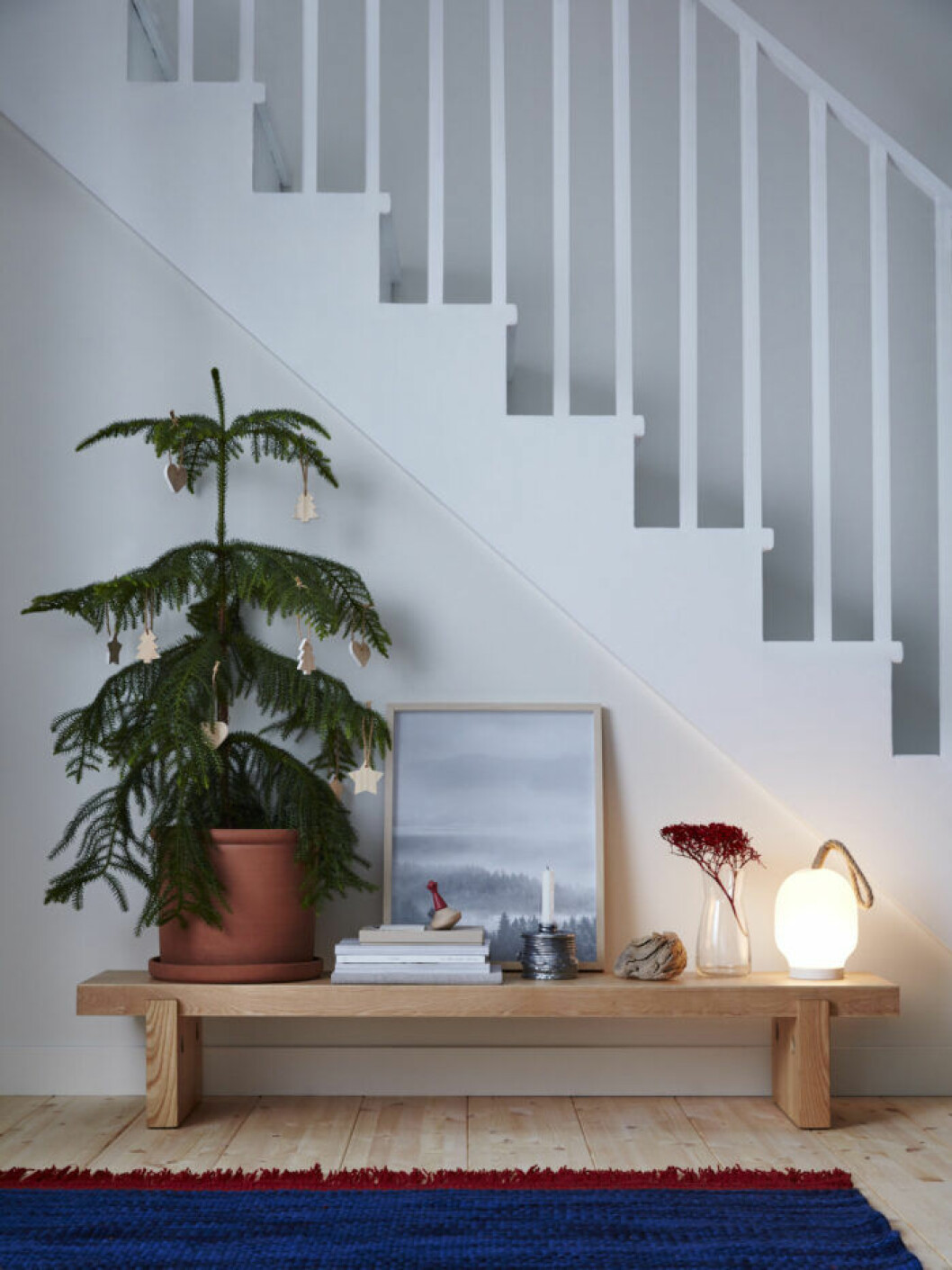 Bänk från Ikeas kollektion Värmer, julen 2019