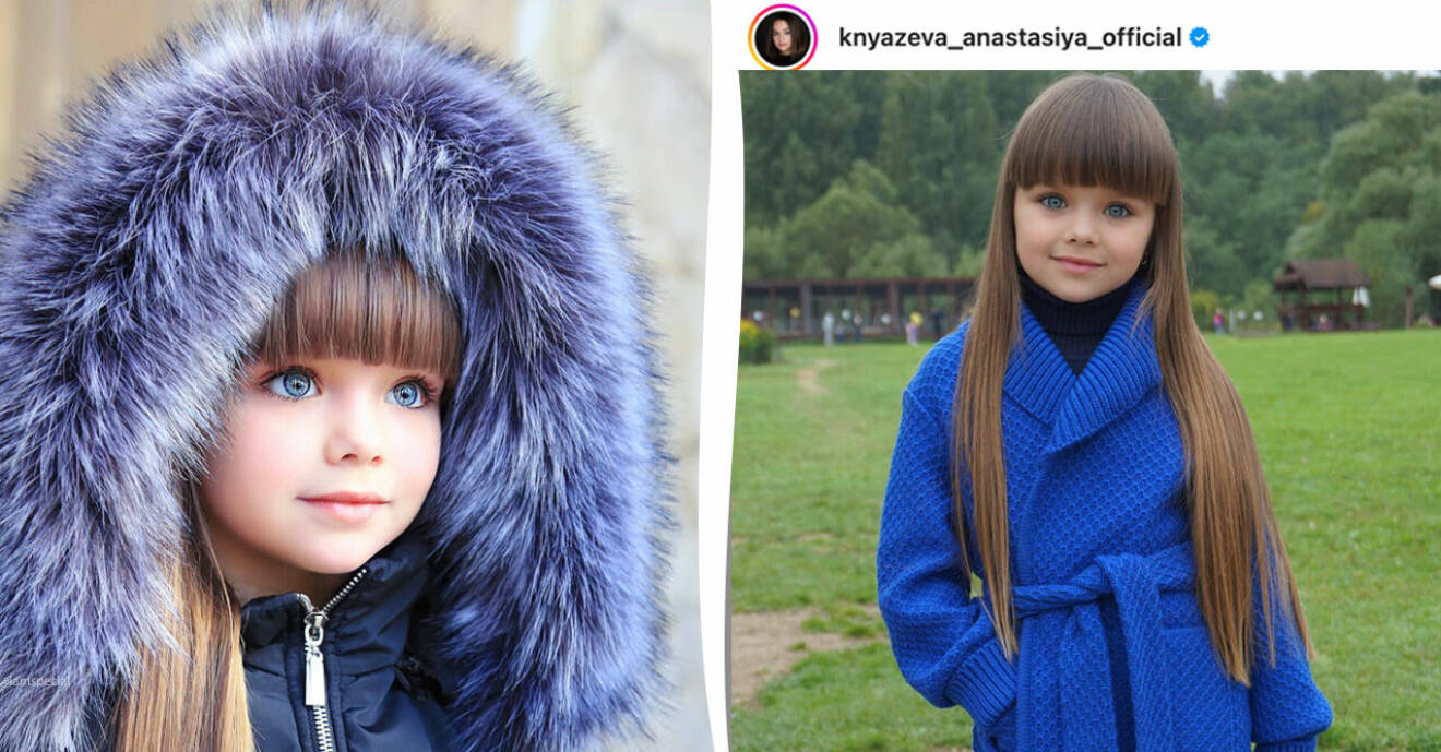 Anastasiya Knyazeva kallades för världens vackraste flicka