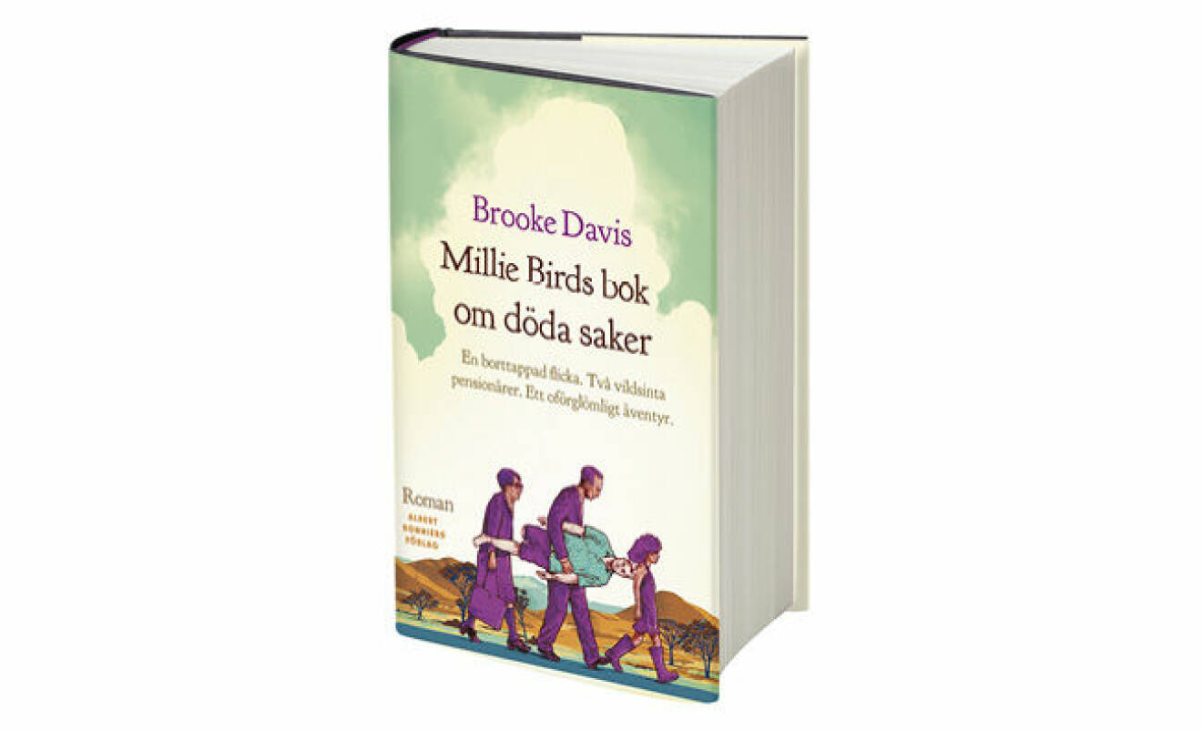 Omslag boken Millie Birds bok om döda saker av Brooke Davis