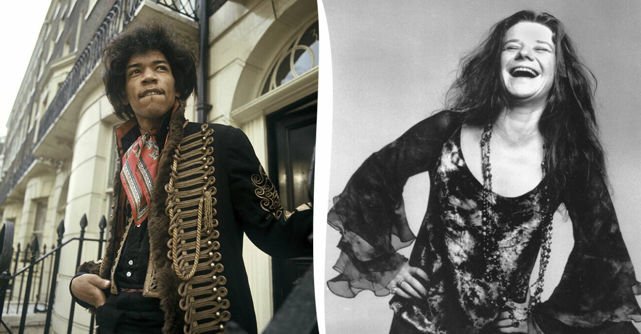 Jimi Hendrix och Janis Joplin är med i Club 27.