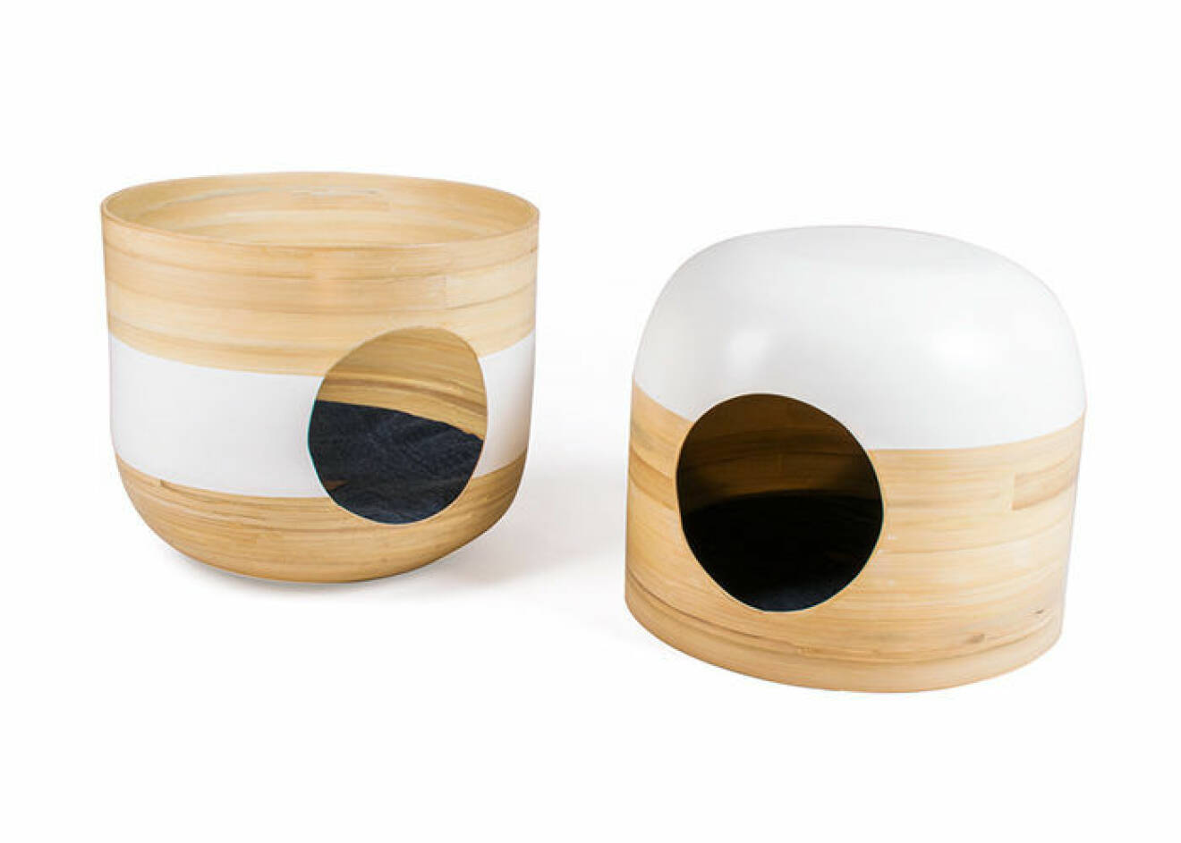 Bobo Nest i bambu för katter från Miwo Design