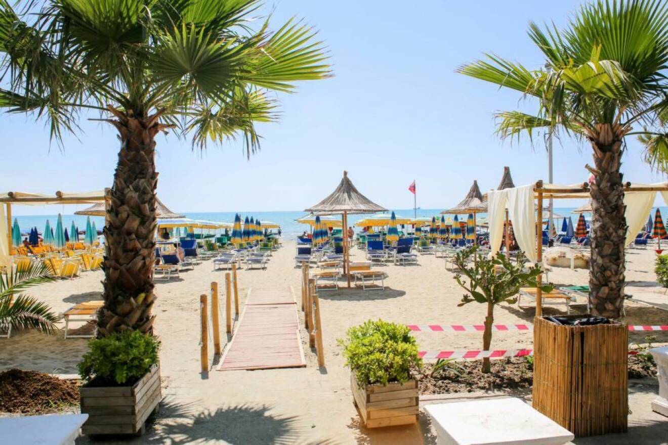 strandnära hotell albanien