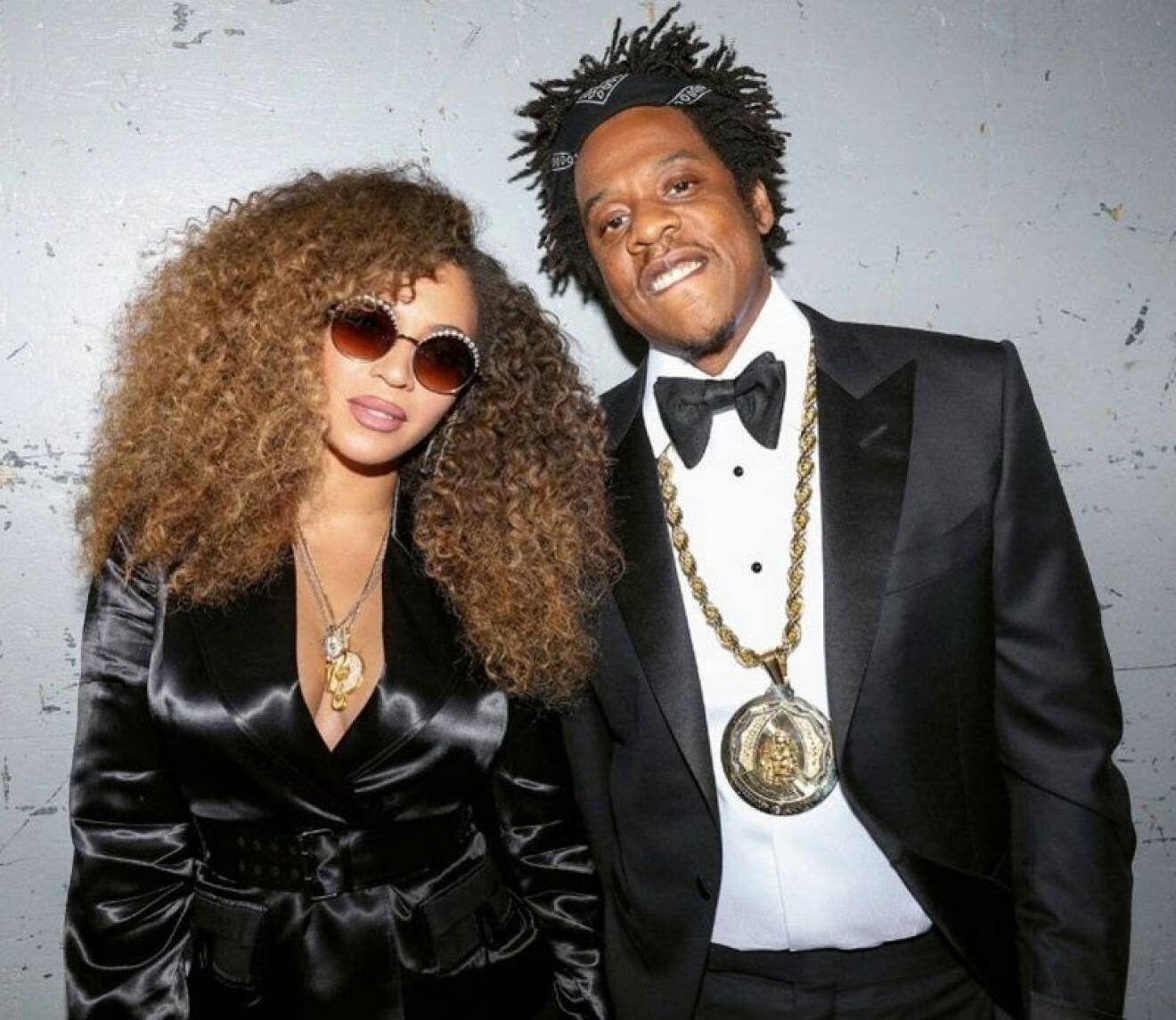 Beyoncé och Jay-Z på röda mattan