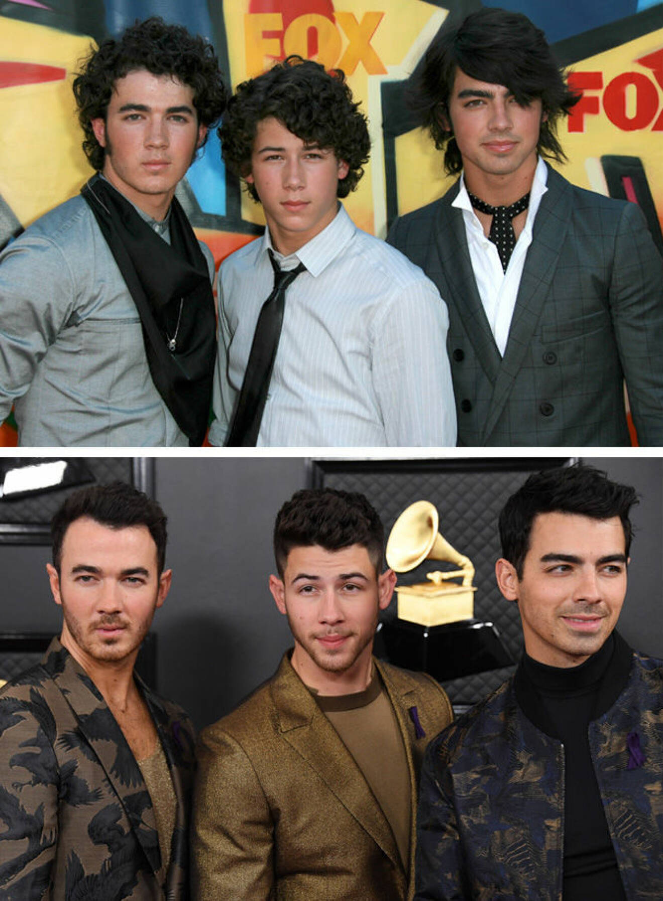 Jonas brothers då och nu