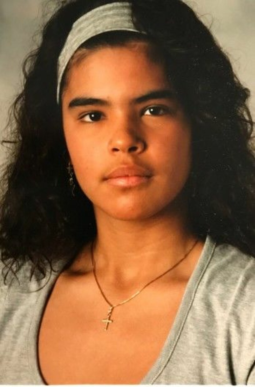 Josselin Freytes Peña var 14 år när hon tog över ansvaret för sina syskon. Foto: Privat