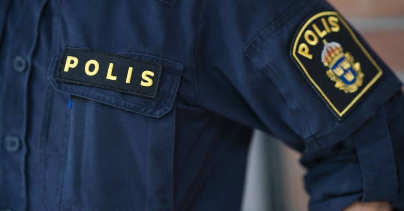 Bild på polisuniform